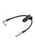 Alvin’s Cables Control Cable for Arri RIA-1 to Ward's Sniper Mark 3 III Rangerfinder Monitor, Compatible with K2.0036186 KK.0039980, 4 Pin Right Angle Rotatable to Straight Data Cable, 30cm|11.8inches