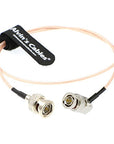 Alvin's Cables HD SDI BNC Coaxial Cable Right Angle to Straight 3G BNC Cable for Cameras Monitor Recorder Video Equipment