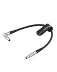 Alvin’s Cables Control Cable for Arri RIA-1 to Ward's Sniper Mark 3 III Rangerfinder Monitor, Compatible with K2.0036186 KK.0039980, 4 Pin Right Angle Rotatable to Straight Data Cable, 30cm|11.8in
