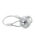 Alvin's Cables Dust Cap Compatible with LEMO 2B(15 mm) Connectors, Industrial Protective Cover with Metal Retention Wire, Dustproof, Moisture Resistant, 10 Pieces