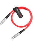 Alvin's Cables Ethernet Remote Cable for ARRI ALEXA XT SXT LF RCU-4, Ethernet 10 Pin Male to Female, KC 158-S, Red 90cm