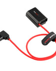 Alvin's Cables NP-FZ100 Dummy Battery to D-TAP Braided Cable, 60cm, Black