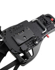 Alvins Gold-Mount Battery Backpack Plate for Professional Camera Live Streaming & Outdoor Broadcasting, G-Mount Battery Support Vest with D-Tap Power Expansion
