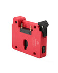 Alvin’s Cables Gold Mount Battery Plate Compatible with SmallHD Ultra 5 & Ultra 7, Direct Contact Power Supply with 1 x D-Tap & 2 x 0B 2 Pin Outputs, G-Mount System, Red