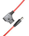 Alvin's Cables Dtap to DC Coiled Cable for Atomos Shinobi,Ultra Soft D-tap to 2.1 DC Power Cable for Blackmagic Design Video Assist,SmallHD 702,for Feelworld FW568 Monitor
