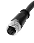 Alvin's Cables M12 A-Code 8 Pin Male to 8 Pin Female Cat6a High-Flex Shielded Sensor Actuator Cable for Cognex Industrial Camera 32.8ft