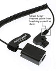 Alvin's Cables NP-FW50 Dummy Battery to D-Tap Power Cable for Sony A7R A7S A7II NEX Series Camera