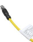 Alvin's Cables M8 5-Pin B-Code Male to Flying Lead I/O Cable for Cognex in-Sight Micro 2000, Trigger Strobe Cable for Vision System Industrial Automation, High Flex,1m/3.3ft