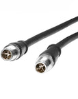 Alvin's Cables Cognex High Flex Cat6e Ethernet Cable,M12 X-Coded 8 Pin to 8 Pin Male Cable for Cognex Basler Industrial Camera,2m/6.6ft