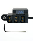 Alvin’s Cables D-tap Splitter 1 to 3 Port P-tap Adapter Coiled Cable for SmallRig| IDX V-Mount Gold Mount Battery with Battery Level Display, Reverse Polarity, Over-Current, Overheat Protection