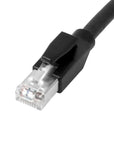 Alvin's Cables M12 X-Code 8 Pin Female to RJ45 Ethernet Cable Cat6a High-Flex Shielded for Cognex Keyence Basler Industrial Automation Fieldbus Module