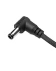 Alvin's Cables Dtap to DC Ultra-Flexible Cable for Atomos Ninja V, 2ft D-tap to 2.1 DC Right Angle Power Cable for Blackmagic Design Video Assist,SmallHD 702,for Feelworld FW568 Monitor
