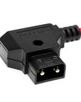 Alvin's Cables Ultra Soft Dtap to Locking DC 2.1 Right Angle Cable, Atomos Ninja Dtap Power Coiled Cable for Video Devices PIX-E7 PIX-E5 Monitor, for Hollyland Mars 400s