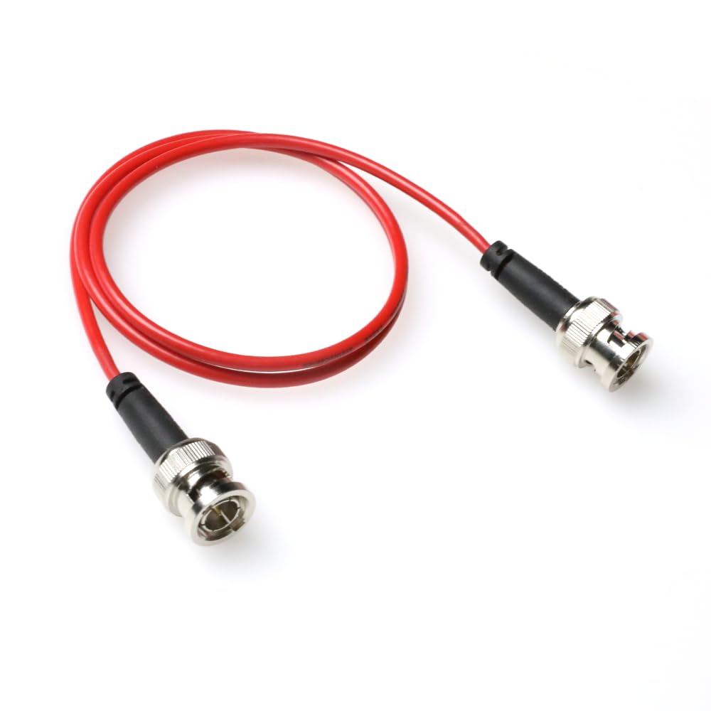 Alvin's Cables SDI Cable Ultra-Thin 75Ω Coaxial Cable for Sony Canon Panasonic HD|4K 6G-SDI Camera Camcorder Video Transmission, 60CM|2ft