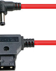 Alvin's Cables Dtap to DC Coiled Cable for Atomos Ninja V,D-tap to 2.1 DC Right Angle Power Cable for Blackmagic Design Video Assist,SmallHD 702,for Feelworld FW568 Monitor,Ultra Soft