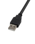 Alvin's Cables USB 2.0 Type-A to Locking Mini USB Cable, 15mm Dual-Screw Spacing for Daheng Industrial Camera, High Flex Drag Chain Shielded, Convex Port, 1m/3.3ft Purple