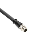 Alvin's Cables M12 X-Code 8 Pin Male to RJ45 Female Ethernet Cable for Cognex Keyence Camera, RJ45 Female Socket High-Flex Cat6a Cable for Industrial Automation,Robotics