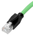 Alvin's Cables M8 A-Code 4 Pin Male to RJ45 Ethernet Cable Cat5e High-Flex Shielded for Beckhoff ZK1090-3191 Industrial Automation EtherCAT Fieldbus