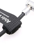 Alvin's Cables 3 Pin Right Angle to Rotatable 2 Pin Male Right Angle Power Cable for Teradek Bolt SmallHD Monitor from ARRI Alexa Mini XT 14.8 V Port