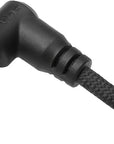 Alvin's Cables Ultra Flexible Hirose 4 Pin Male to DC Right Angle Braided Power Cable for Blackmagic's Cinema Camera 4k, for Sound Devices 633|644|688, Zoom F8 Recorder, 45cm|17.7in