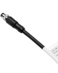Alvin's Cables M8 6 Pin A-Code Male to Flying Lead Basler Power I/O Cable, Industrial Sensor Connector Shielded Cable for Basler Camera, Automation Control, Vision System