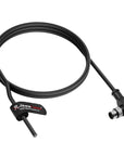 Alvin's Cables M12 A-Code 8 Pin Male Right Angle to Open End Power I/O Cable Cat6a High-Flex Shielded for Cognex Keyence Basler Industrial Automation Fieldbus Module 3.3ft/1m