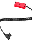 Alvin's Cables D-tap Splitter Ultrashort Power Cable D-Tap Male to 4 Port Dtap Female Cord for ARRI RED Cameras TILTA Steadicam IDX Battery