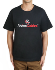 Alvins Cables Logo embroidered cotton short sleeves T-Shirt