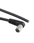 Alvin's Cables HR25-7TP-8S Hirose 8 Pin Female Right Angle to Open End Cable for IDS, DAHENG Imaging, Allied Vision GigE Industrial Cameras High Flex A-Type