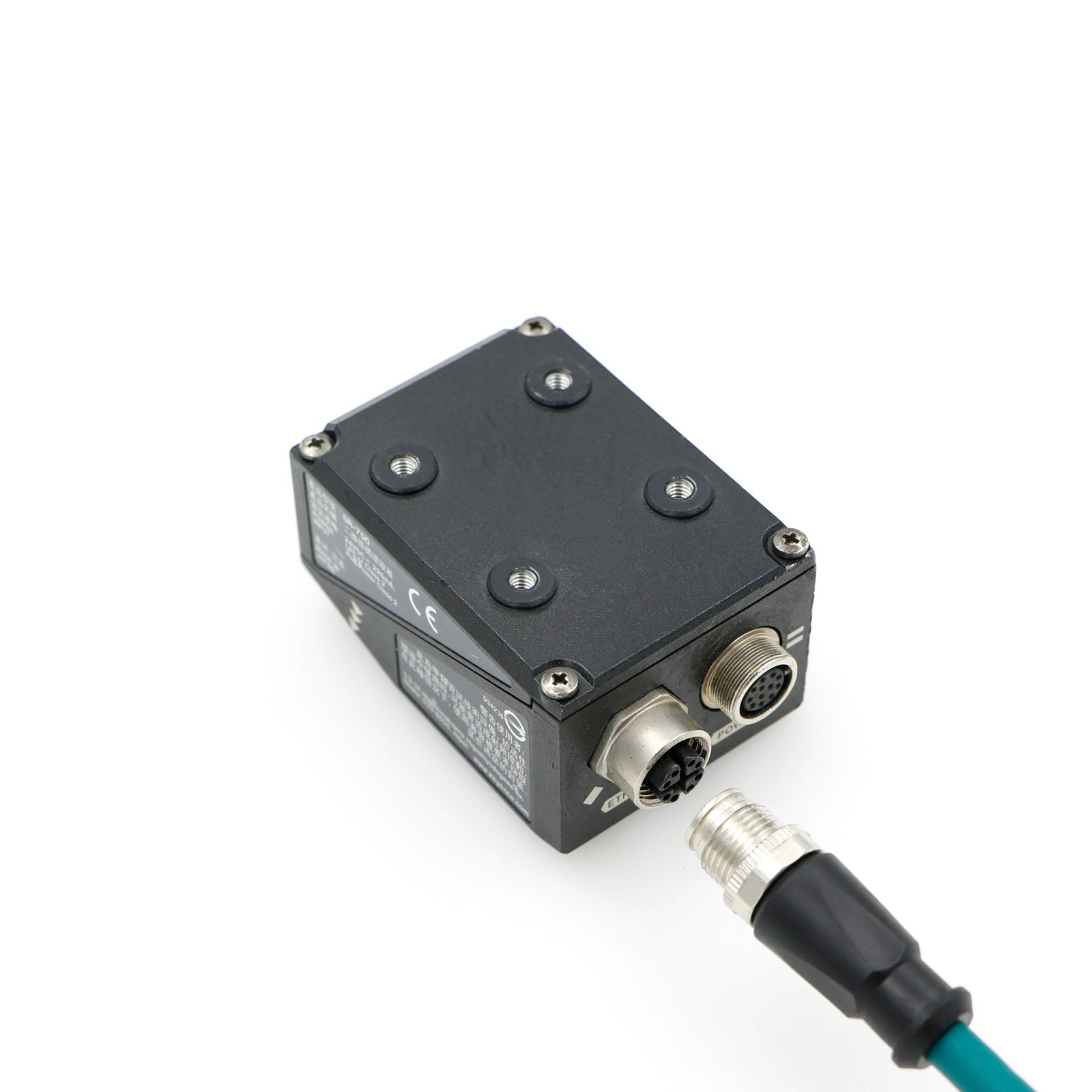 Alvin’s Cables M12 8 Pole X-Code Male to RJ45 Cat6a Ethernet Shielded Cable for Cognex Industrial Camera