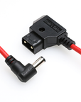 Alvin's Cables Dtap to DC Coiled Cable for Atomos Ninja V,D-tap to 2.1 DC Right Angle Power Cable for Blackmagic Design Video Assist,SmallHD 702,for Feelworld FW568 Monitor,Ultra Soft