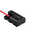 Alvin's Cables LP-E6P Dummy Battery to D-Tap Braided Coiled Power Cable