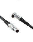 Alvin’s Cables Control Cable for Arri RIA-1 to Ward's Sniper Mark 3 III Rangerfinder Monitor, Compatible with K2.0036186 KK.0039980, 4 Pin Right Angle Rotatable to Straight Data Cable, 30cm|11.8inches