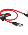 Alvin's Cables Ultra Soft DC to Hirose 4 Pin Power Cable for Sound Devices 633| 644| 688, Zoom F4|F8, ZAXCOM 45cm|17.7inches