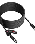 Alvin's Cables M12 A-Code 8 Pin Male to 8 Pin Female Cat6a High-Flex Shielded Sensor Actuator Cable for Cognex Industrial Camera 32.8ft