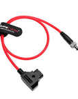 Alvin's Cables Dtap to Locking DC 5.5 2.1 Ultra Soft Cable for Atomos Ninja Shogun Shinobi, Blackmagic Video Assist,for Hollyland Mars 400S, 50cm|19.7in