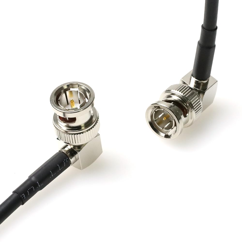 Alvin's Cables 12G BNC-Coaxiale Kabel HD SDI BNC Mannelijk naar Mannelijk Originele Kabel voor 4K Video Camera 1M|39.4inches Alvin's Cables 12G BNC-Coaxiale Kabel HD SDI BNC Mannelijk naar Mannelijk Originele Kabel voor 4K Video Camera 1M|39.4inches