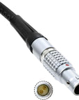 Alvin’s Cables Power Cable for Fujinon Cabrio Lens, 2 Pin to Hirose 20 Pin Male HR25A-9P-20P Cable 3.3ft