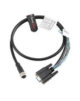 Alvin’s Cables Control Cable for Keyence SR-X AI Barcode Reader, M12 A-Code 12 Pin Female to DB9 Female Replacement for OP-88681 OP-88682 OP-88683, High Flex Drag Chain