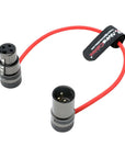 Alvin's Cables Rotatable Low-Profile XLR 3 Pin Male to Female Ultra-Flexible Coiled Cable, Aramid-Reinforced for Sony|Canon|Blackmagic Pro Cameras & Studio Audio