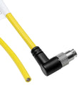 Alvin's Cables M8 5-Pin B-Code Male to Flying Lead I/O Cable for Cognex in-Sight Micro 2000, Trigger Strobe Cable for Vision System Industrial Automation, High Flex,1m/3.3ft