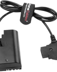 Alvin’s Cables D-tap to LP-E6P Dummy Battery Power Cable for Canon EOS R5 Mark ll/ R5/ R6 Mark ll/ R6/ R7/ R Camera 2.6ft| 80cm