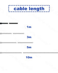 Alvin’s Cables HR10A-7P-6S Hirose 6 Pin Female to Open End Power I/O Cable High Flex Shielded for Sony CCD XC-75, Basler Ace GigE, AVT GigE Industrial Camera 9.8ft/3m