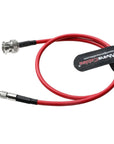Alvin's Cables Micro BNC to BNC Cable 12G-SDI High Speed 4K UHD Video Coaxial Cable, 75 Ohm Ultra-Soft for Blackmagic Video Assist 5" Monitor, Red 50CM|19.7inches