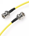 Alvin's Cables 12G SDI Flexible Coaxial Cable BNC Male to Male for RED Komodo| Atomos Monitor 75 Ohm Shielded Cable for 4K Video Camera, Yellow