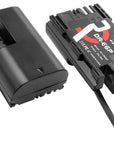 Alvin’s Cables D-tap to LP-E6P Dummy Battery Power Cable for Canon EOS R5 Mark ll/ R5/ R6 Mark ll/ R6/ R7/ R Camera 2.6ft| 80cm