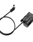 Alvin's Cables LP-E6NH Dummy Battery to DC Power Cable for Canon-R5C Camera, EOS R7 R6 R 90D 80D 7D Mark II 7D 70D6D 60D 5D Mark IV 5DS Camera, 50cm/19.7inches