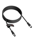 Alvin's Cables M12 A-Code 8 Pin Male to 8 Pin Female Cat6a High-Flex Shielded Sensor Actuator Cable for Cognex Industrial Camera 9.8ft