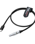 Alvin's Cables Braided USB-C Type-C to 2 Pin 12V Fast Charging Power Cable for Tilta|Teradek|SmallHD|Z-CAM|Blackmagic Pyxis