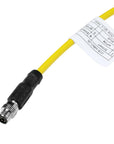 Alvin's Cables M8 5-Pin B-Code Male to Flying Lead I/O Cable for Cognex in-Sight Micro 2000, Trigger Strobe Cable for Vision System Industrial Automation, High Flex,1m/3.3ft